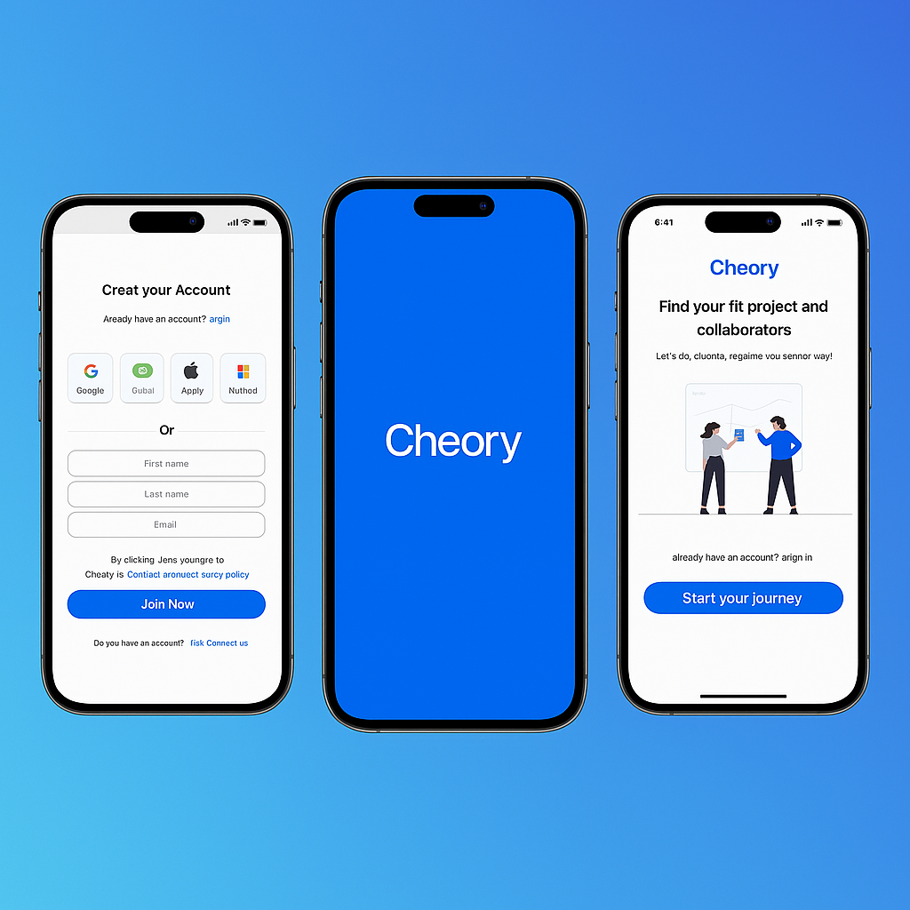 Cheory Mobile Application